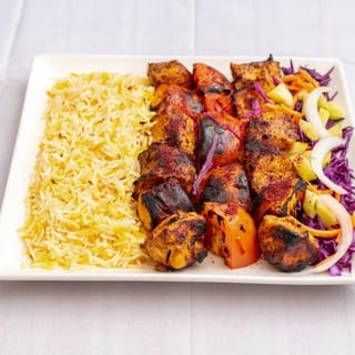 6- Chicken Kabab Plate